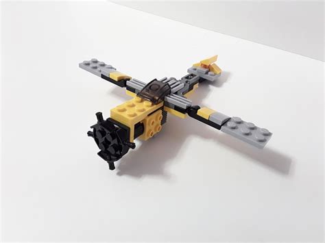 Lego Moc 31014 Folding Plane By Legoori Rebrickable Build With Lego