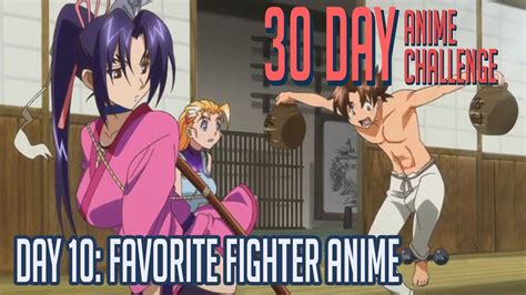 30 Day Anime Challenge Day 10 Favorite Fighter Anime Youtube