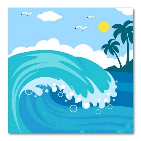 Wind Wave Sea Ocean Clip Art Sea Png Download 14171417 Free
