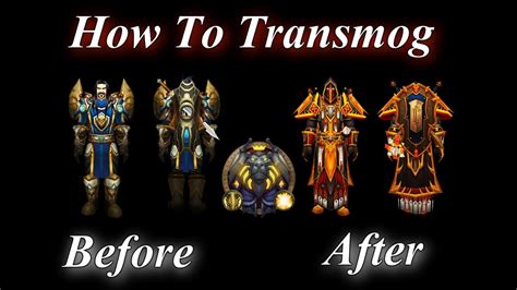 World Of Warcraft How To Transmog Youtube
