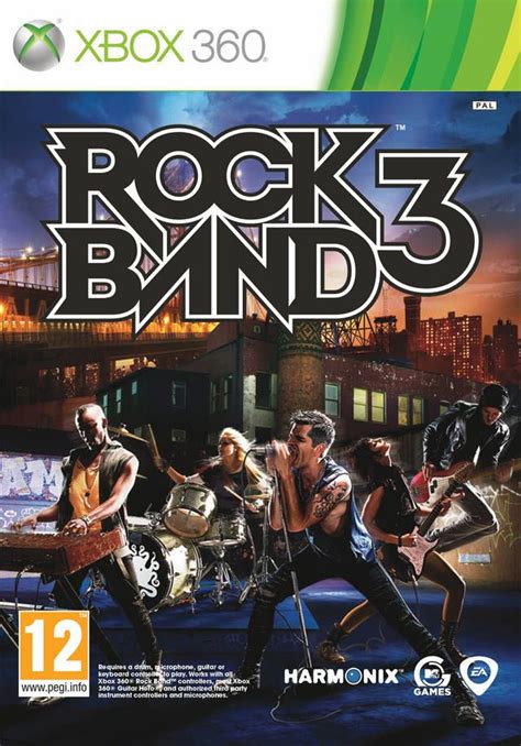 Rock Band 3 Box Shot For Xbox 360 Gamefaqs Xbox 360 Games Rock