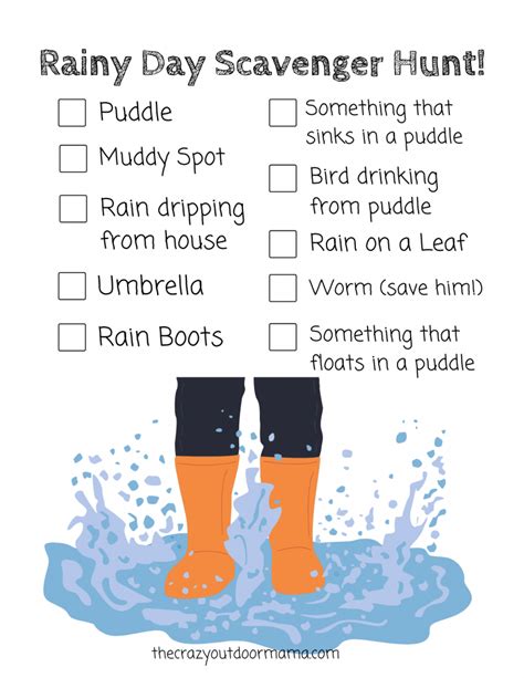 14 Fun Outdoor Rainy Day Play Activities For Kids Toddlers Too