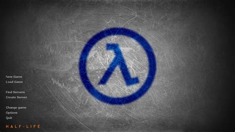 Blue Half Life Logo Half Life Mods