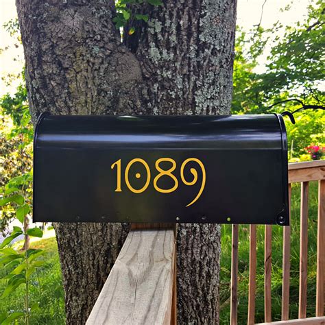 Guttenberg Mailbox Numbers Newmerals