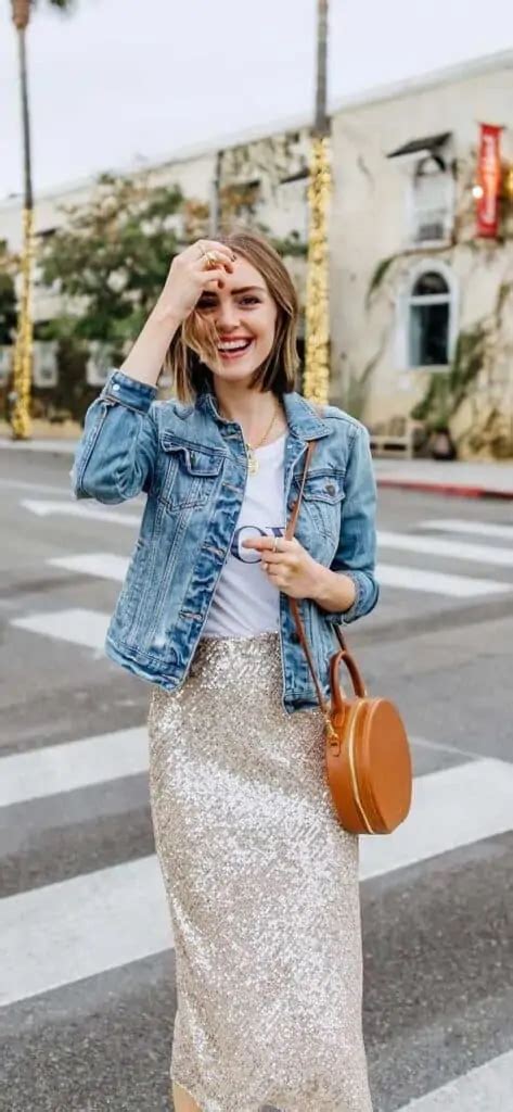 What To Wear With Sequin Skirts Petite Dressing