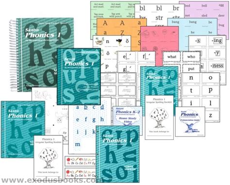 Saxon Phonics 1 Home Study Kit Exodus Books