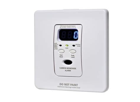 Carbon monoxide alarm is not a substitute for installing and. Kidde Silhouette KN-COPF-1 carbon monoxide detector ...