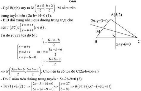 trong mặt phẳng tọa độ oxy cho tam giác abc với a 2 1 b 1 2 trọng tâm g của tam giác nằm