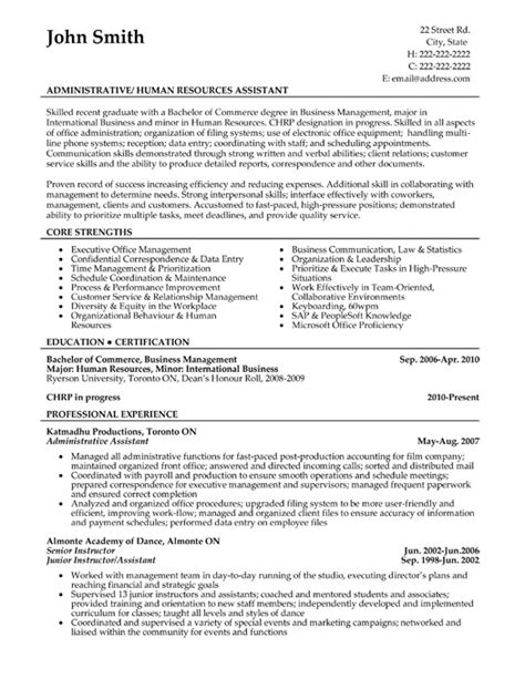 Some of the principal duties of an administrative officer are to manage the daily operations of the business, monitoring office stock, preparation of regular reports and many more. Administrative Assistant Resume Template | Premium Resume ...