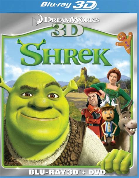 Shrek 3d 2 Discs 3d Blu Raydvd Blu Rayblu Ray 3ddvd 2001