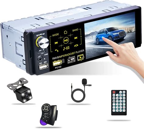 Hikity Pouces Autoradio Din Cran Tactile Autoradio Bluetooth Main