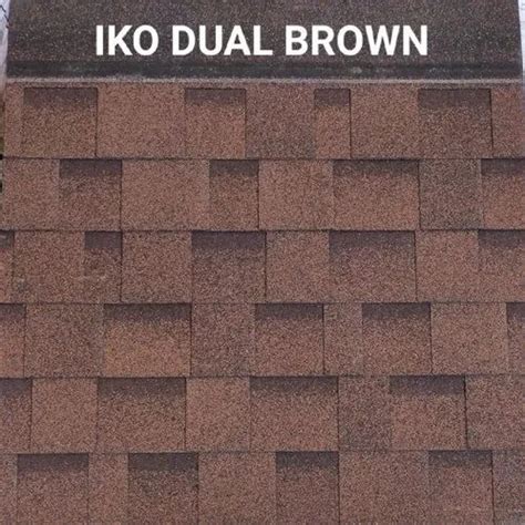 Flat Tile Asphalt Iko Dual Brown Roofing Shingles At Rs Sq Ft In Quilon