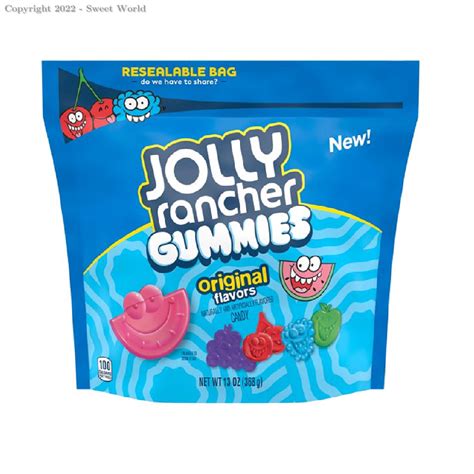 010700858825 Jolly Rancher Gummies Original Gummies Bag 13oz
