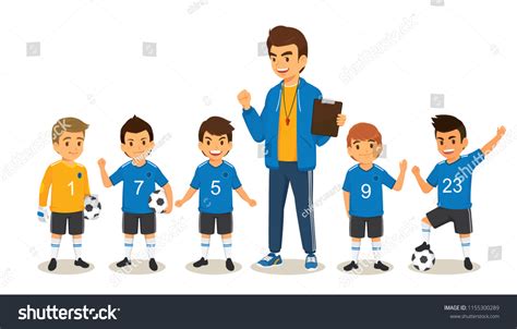Soccer Manager Clipart Image