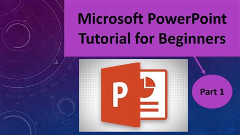 Microsoft Powerpoint Tutorial For Beginners Youtube