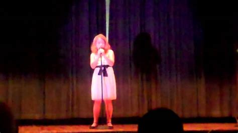 Chloe 9 Years Old Singing Someone Like You At Her School Talent