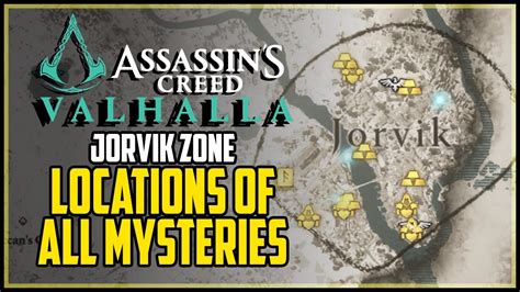 Jorvik All Mysteries Locations Assassins Creed Valhalla YouTube