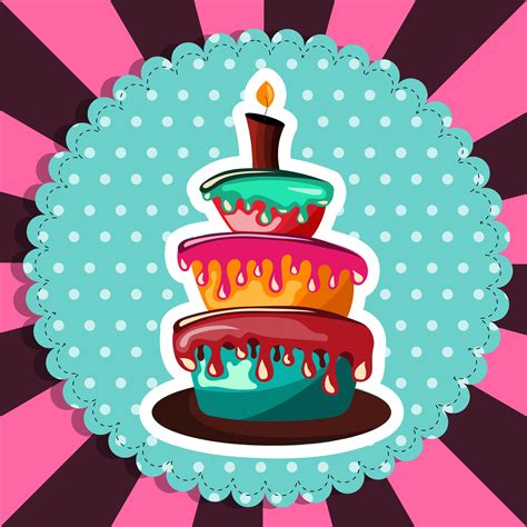 Birthday Card With Cake Download Free Vectors Clipart Graphics