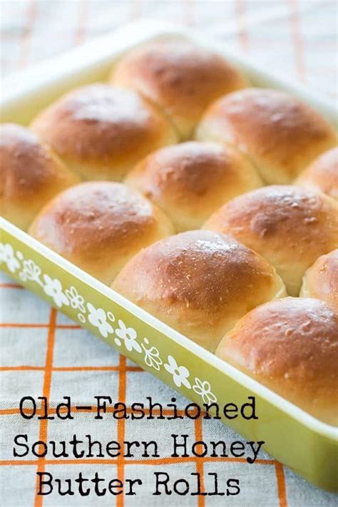 Old Fashioned Southern Honey Butter Rolls The Kitchen Magpie