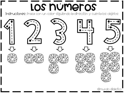 Cuadernillo De Actividades Para Aprender Los Números Del 1 Al 20