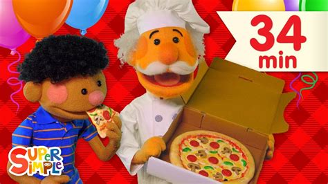 Pizza Party More Super Simple Songs Youtube Super Simple Songs