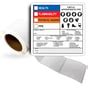 Roll Of Hazmat Labels Health Flammability Ppe 5 Mil Poly