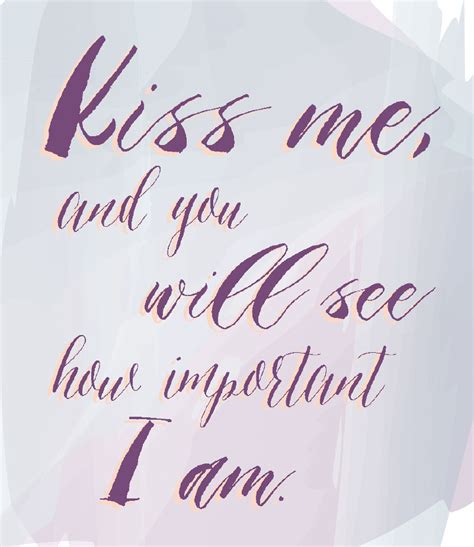 Flirty Quotes About Kissing