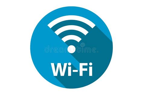 Wi Fi Symbol Signal Connection Vector Wireless Internet Technology