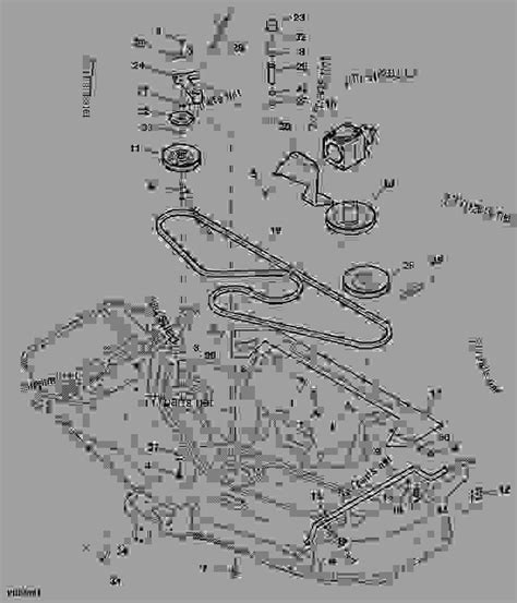 John Deere 1023e Parts Diagram