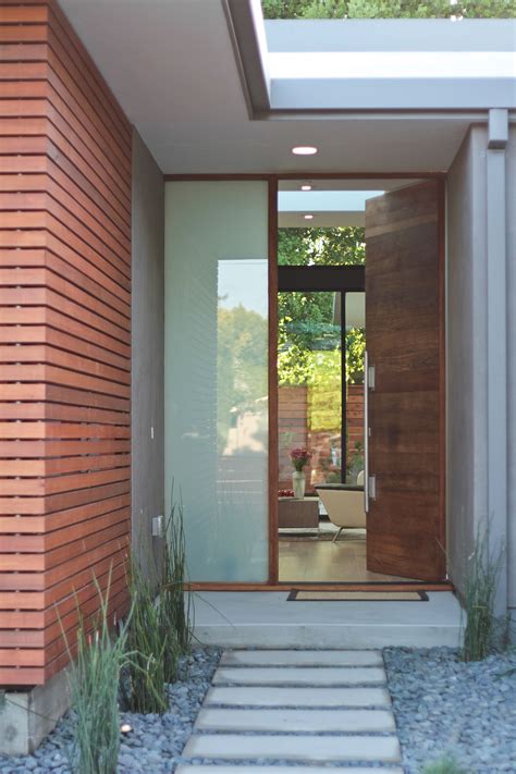 The best 100 modern wood door design with new systems, must be owned in 2021. MODECO Residence in Los Altos by Modern House Architects ...