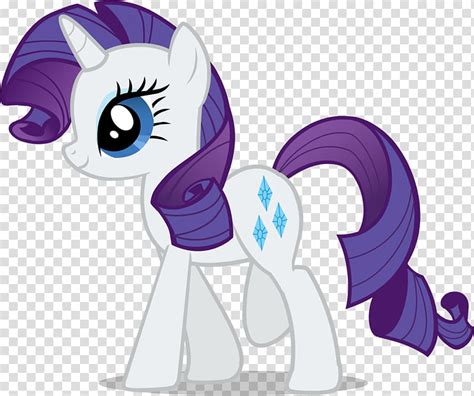 My Little Pony White And Purple My Little Pony Character Illustration