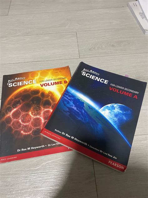 Sec 1 And 2 Science Textbooks Physics Chem And Bio Hobbies And Toys Books And Magazines