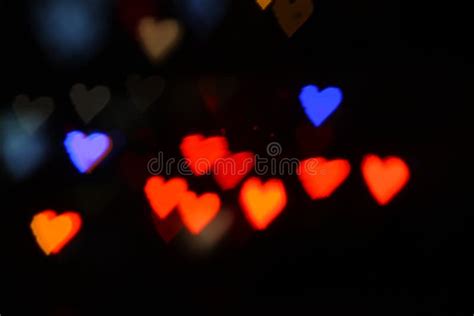 Hearts Bokeh Red Stock Image Image Of Hearts Focus 47191671