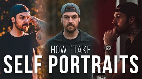 How I Take Photos Of Myself Self Portrait Photography Youtube