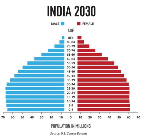 What Is The Demographic Structure Of India Charting E
