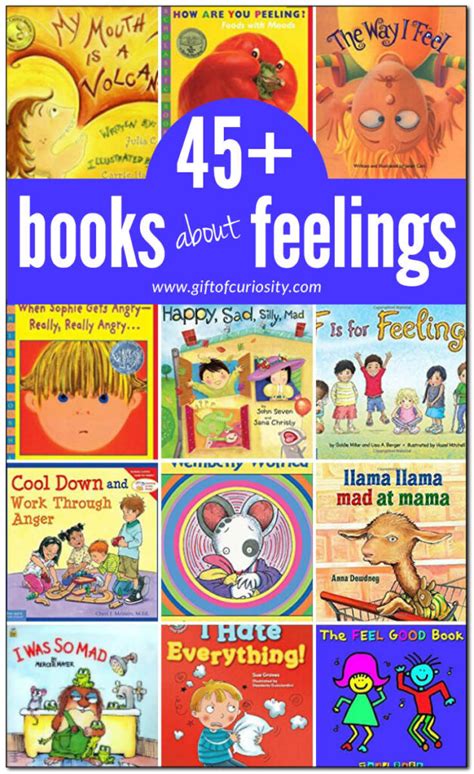 45 Books About Feelings For Kids T Of Curiosity