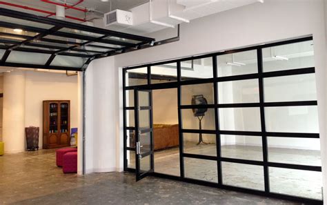 Interiors With Glass Garage Doors A Trendy And Functional Design