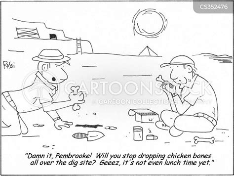 Chicken Bone Cartoons And Comics Funny Pictures From Cartoonstock