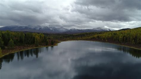 Mountains And Pond Landscape With Majestic Scenery Image Free Stock