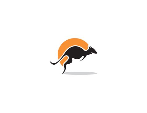 Kangaroo Logo Gráfico Por Meisuseno · Creative Fabrica