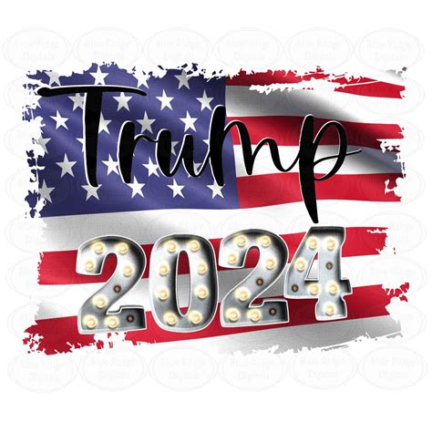 Trump 2024 Png MAGA Sublimation Designs 2024 Presidential | Etsy