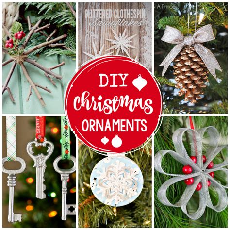 25 Diy Christmas Ornaments To Make This Year Crazy Little Projects
