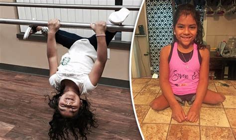 Amputee Gymnast 7 Year Old Wows With Her Acrobatic Skills
