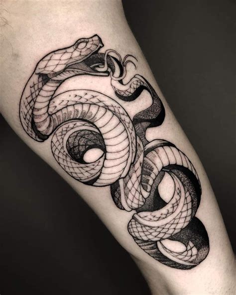 14 Viperid Snake Tattoo Designs And Ideas Artofit