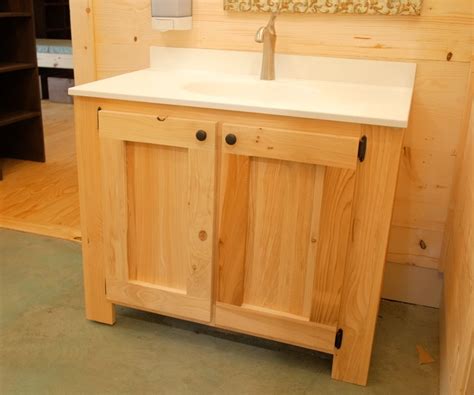 All cabinets are made only from wood and plywood, guaranteeing the highest quality. DIY Rustic Bathroom Vanities | How to Build - Woodworking ...