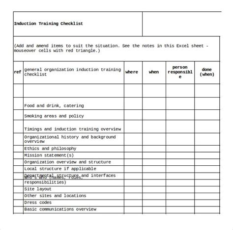 The forklift safety training dvd compliance kit contains everything you need to designate a trainer and certify operators in house. Free Training Checklist Templates - PDF, Word, Excel ...