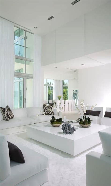 White Modern Living Rooms Great Decor Ideas Here