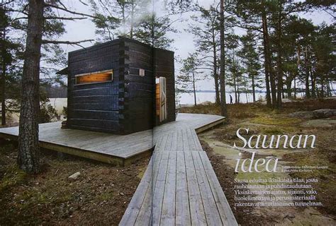 Sauna By The Lake Finland With Images Sauna Design