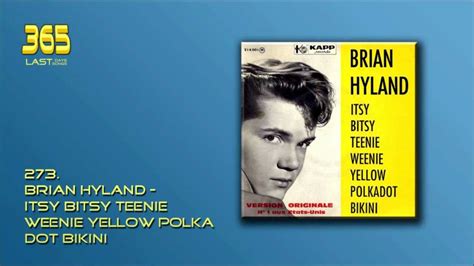Brian Hyland Itsy Bitsy Teenie Weenie Yellow Polka Dot Bikini Youtube