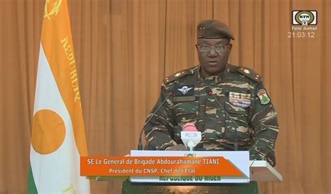 Niger Coup Leader Proposes A Three Year Transition Of Power Politics